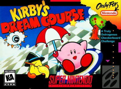 SNES - Kirby's Dream Course Box Art Front