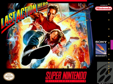SNES - Last Action Hero Box Art Front