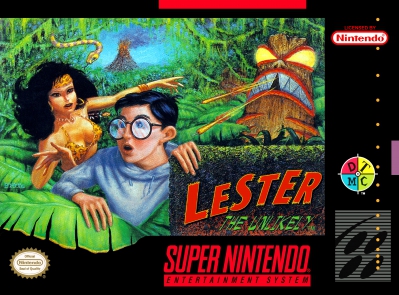 SNES - Lester the Unlikely Box Art Front