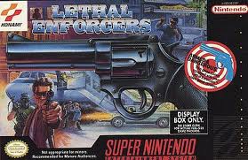 SNES - Lethal Enforcers Box Art Front
