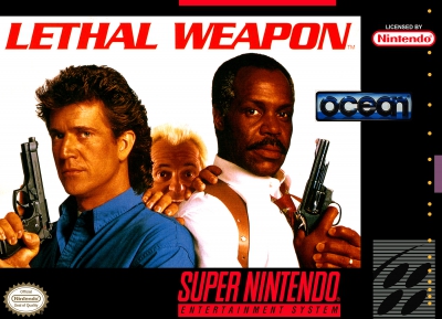 SNES - Lethal Weapon Box Art Front