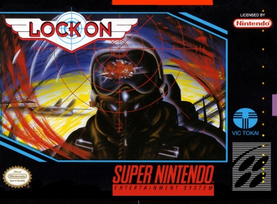 SNES - Lock On Box Art Front