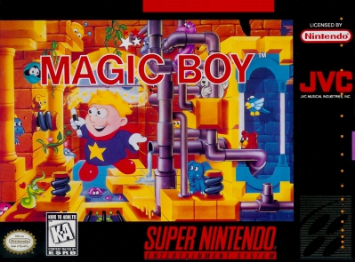 SNES - Magic Boy Box Art Front
