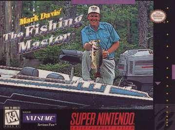 SNES - Mark Davis' The Fishing Master Box Art Front