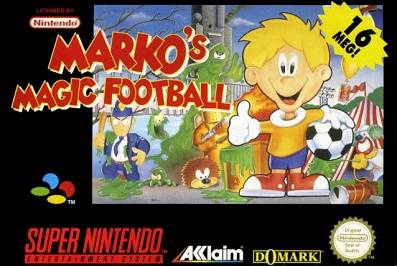 SNES - Marko's Magic Football Box Art Front