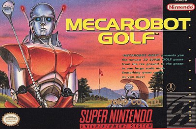 SNES - Mecarobot Golf Box Art Front