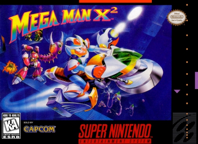 SNES - Mega Man X2 Box Art Front