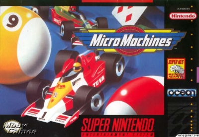 SNES - Micro Machines Box Art Front