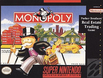 SNES - Monopoly Box Art Front
