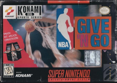 SNES - NBA Give 'n Go Box Art Front