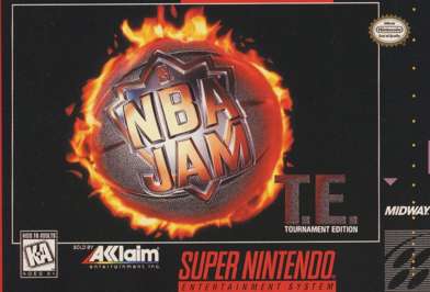 SNES - NBA Jam Tournament Edition Box Art Front