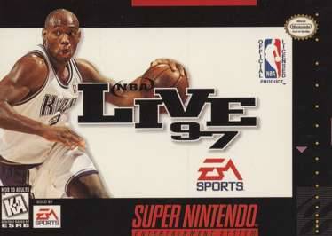 SNES - NBA Live 97 Box Art Front