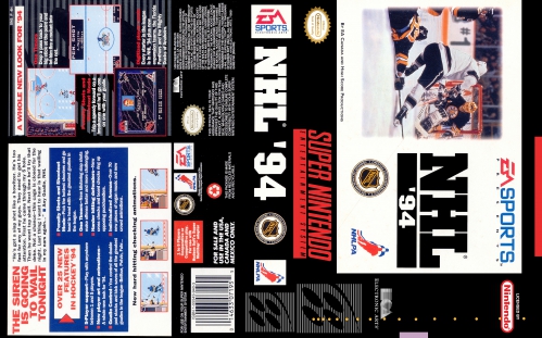 SNES - NHL 94 Box Art
