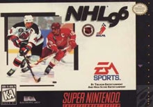 SNES - NHL 96 Box Art Front