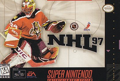 SNES - NHL 97 Box Art Front