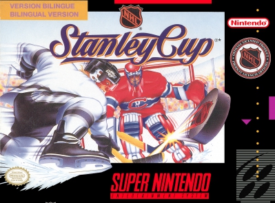 SNES - NHL Stanley Cup Box Art Front