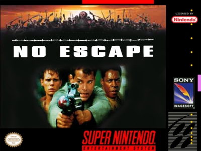 SNES - No Escape Box Art Front