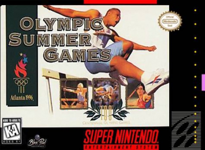 SNES - Olympic Summer Games Box Art Front