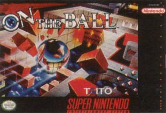 SNES - On the Ball Box Art Front
