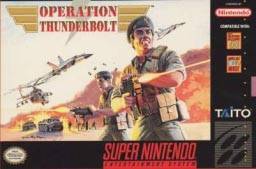 SNES - Operation Thunderbolt Box Art Front