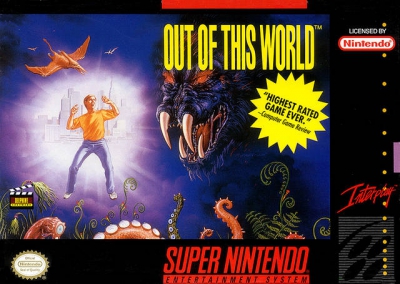 SNES - Out of This World Box Art Front
