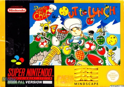 SNES - Out to Lunch Box Art Front
