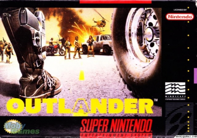 SNES - Outlander Box Art Front