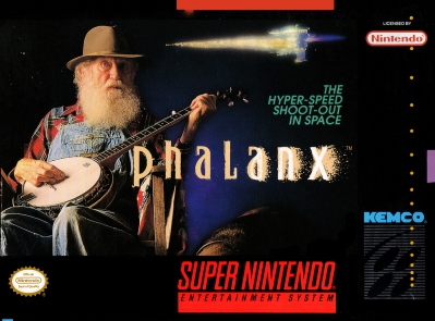 SNES - Phalanx Box Art Front