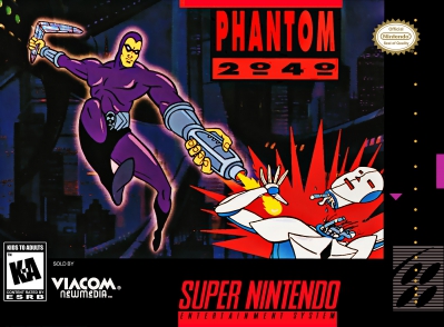 SNES - Phantom 2040 Box Art Front