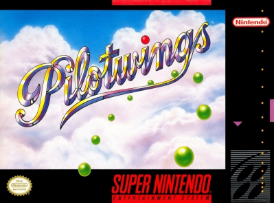 SNES - Pilotwings Box Art Front