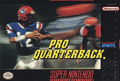 SNES - Pro Quarterback Box Art Front