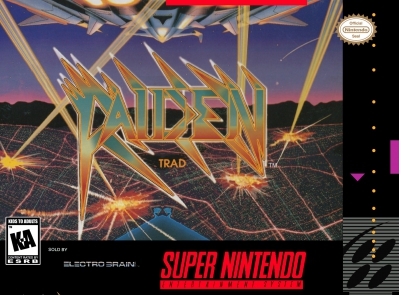 SNES - Raiden Trad Box Art Front
