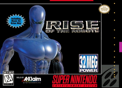 SNES - Rise of the Robots Box Art Front