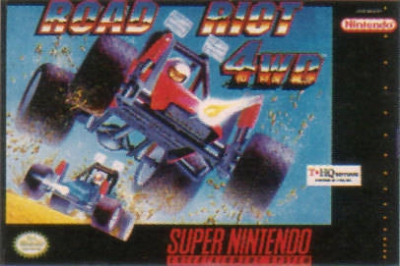 SNES - Road Riot 4WD Box Art Front