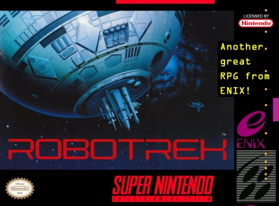 SNES - Robotrek Box Art Front