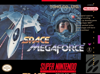 SNES - Space Megaforce Box Art Front