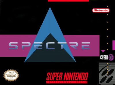 SNES - Spectre Box Art Front