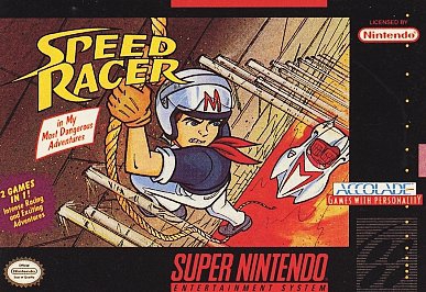 SNES - Speed Racer in My Most Dangerous Adventures Box Art Front