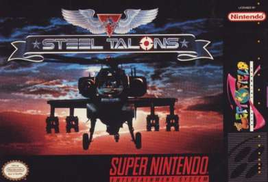 SNES - Steel Talons Box Art Front