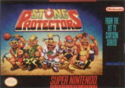SNES - Stone Protectors Box Art Front