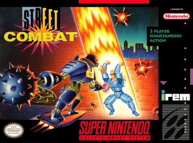 SNES - Street Combat Box Art Front