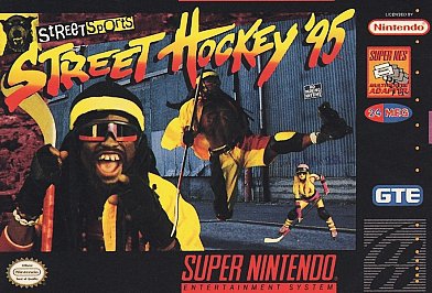 SNES - Street Hockey '95 Box Art Front