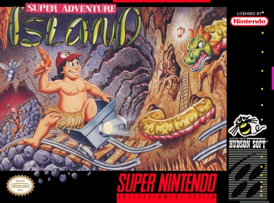 SNES - Super Adventure Island Box Art Front