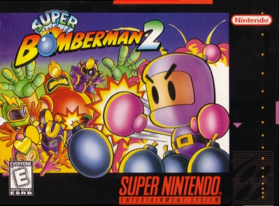 SNES - Super Bomberman 2 Box Art Front
