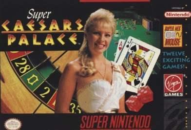 SNES - Super Caesars Palace Box Art Front
