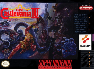 SNES - Super Castlevania IV Box Art Front