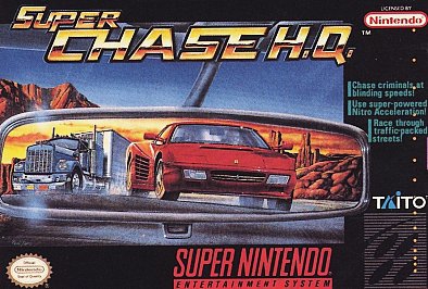 SNES - Super Chase HQ Box Art Front