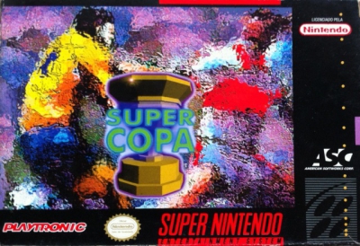 SNES - Super Copa Box Art Front