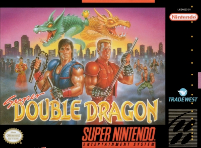 SNES - Super Double Dragon Box Art Front
