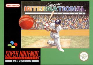 SNES - Super International Cricket Box Art Front